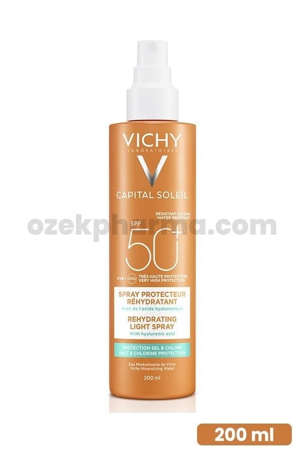 Vichy Capital Soleil Güneş Korumalı Yüz ve Vücut Spreyi SPF 50 200 ml