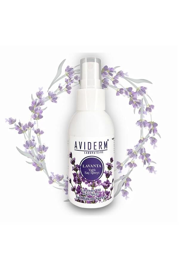 Aviderm Lavanta Yağlı Bit Kovucu Saç Spreyi 100 ml