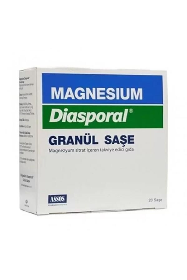 Magnesium Diasporal 300 gr 20 Granül Saşe