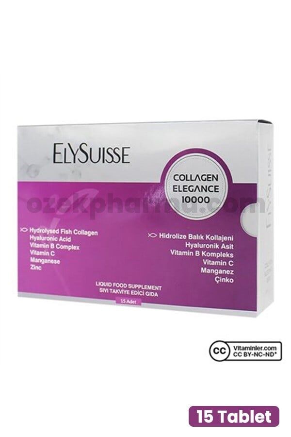 Elysuısse Collagen Elegance 10000 15 adet