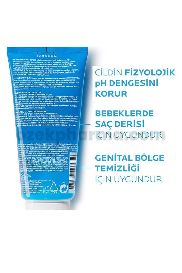 La Roche Posay Lipikar Gel Lavant 200 ml - Temizleme Jeli