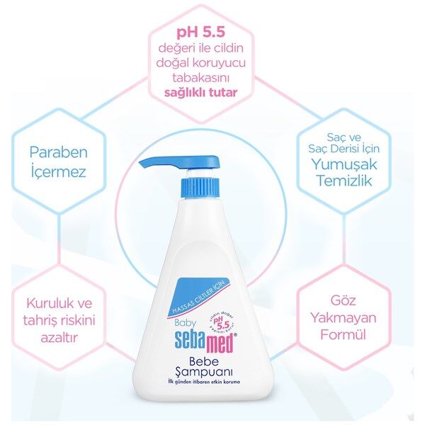 Sebamed Baby pH 5.5 Bebek Şampuanı 500 ml