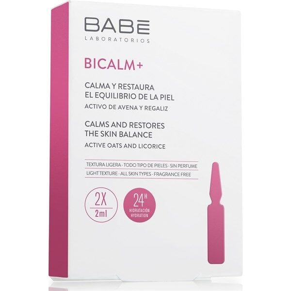 BABE Bicalm+ Ampul Yatıştırıcı ve Onarıcı Etkili Konsantre Bakım 2li