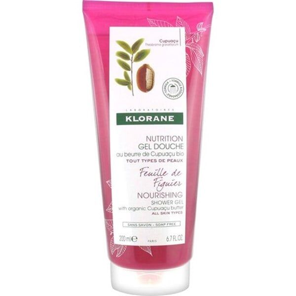 Klorane Gel Douche Surgras Feuille Shower Duş Jeli 200 ml