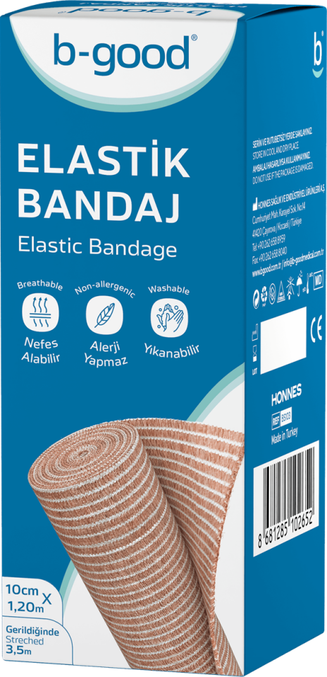 B-Good Elastik Bandaj 10 cm x 3,5 m
