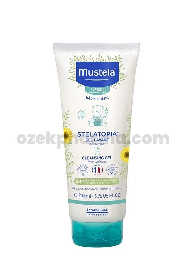 Mustela Stelatopia Gel Lavant Cleansing Gel 200 ml