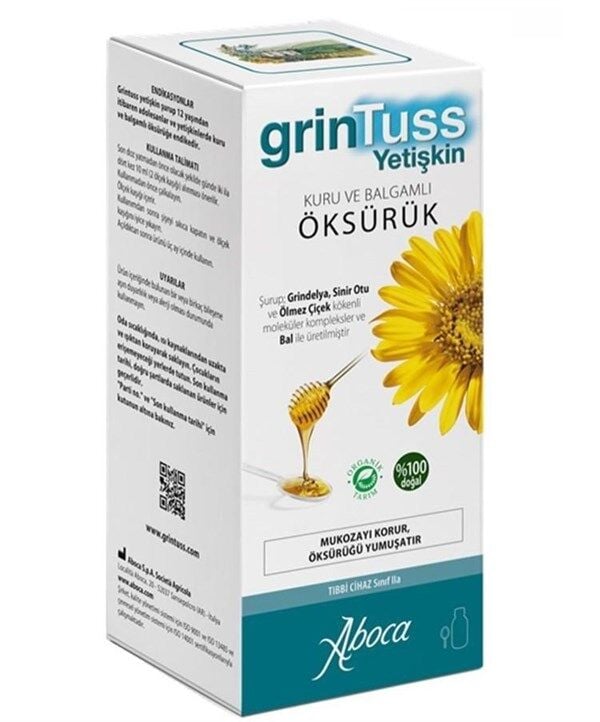Grintuss Öksürük Şurubu Yetişkin 128 gr
