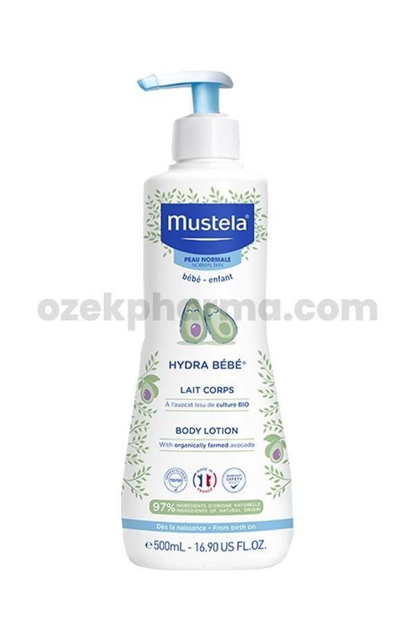 Mustela Hydra Bebe Body Lotion 300 ml-Hydra Bebe Vücut Losyonu