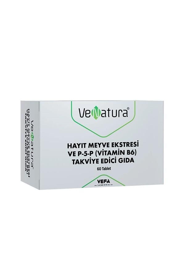 Venatura Hayıt Meyve Ekstresi P5P Vitamin B6 60 Tablet