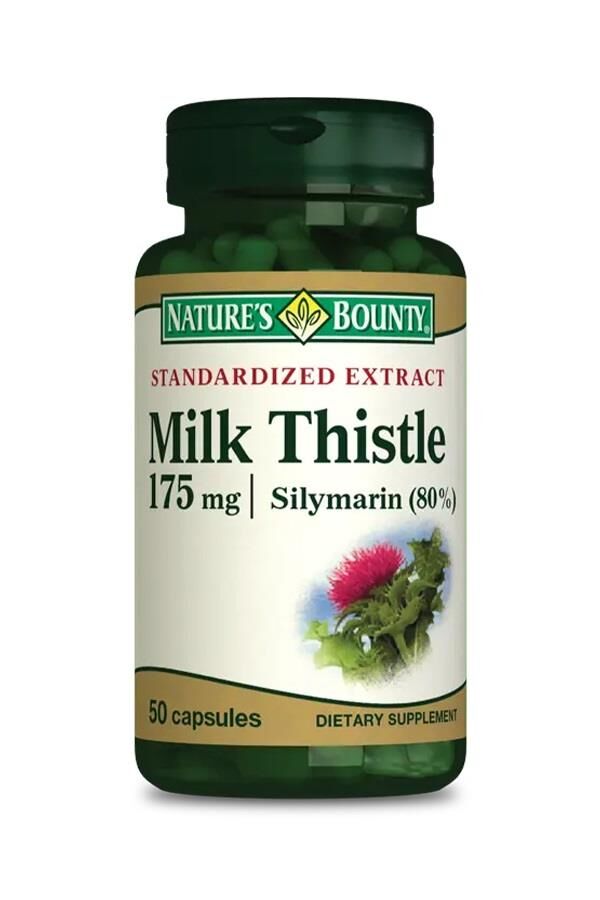 Nature's Bounty Milk Thistle 175 mg 50 Kapsül