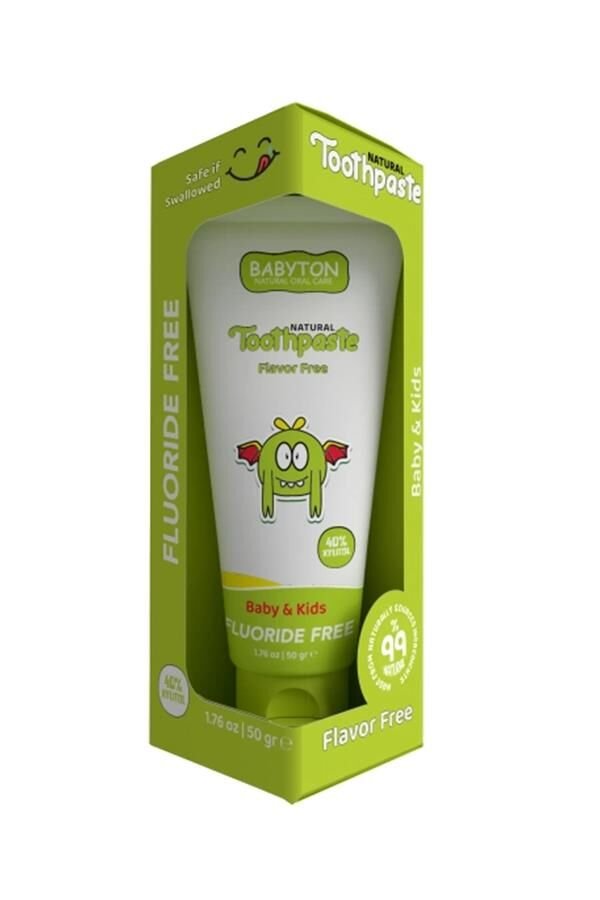 Babyton Organik Doğal Naturel Diş Macunu 50 gr