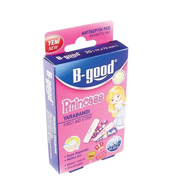 B-Good Princess Çocuk Yara Bandı 20'li