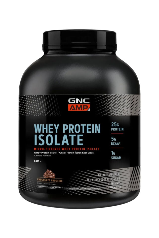 Gnc Amp Whey Protein Isolate 2415 gr