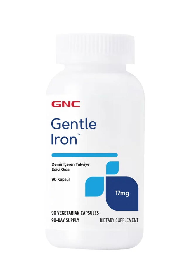 Gnc Gentle Iron 90 Bitkisel Tablet