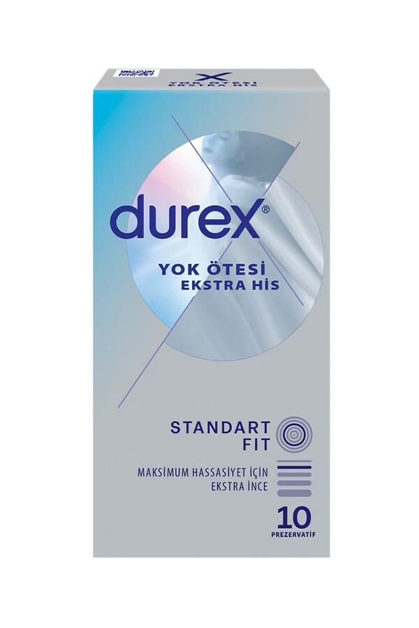 Durex Yok Ötesi Ekstra İnce Ekstra His Prezervatif 10'lu