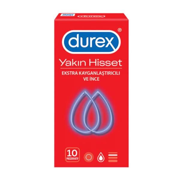 Durex Yakın Hisset Prezervatif 10'lu