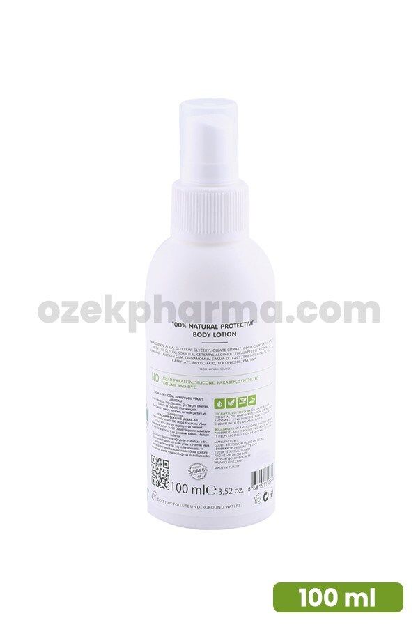 İncia Natural Body Protective Body Lotion 100 ml