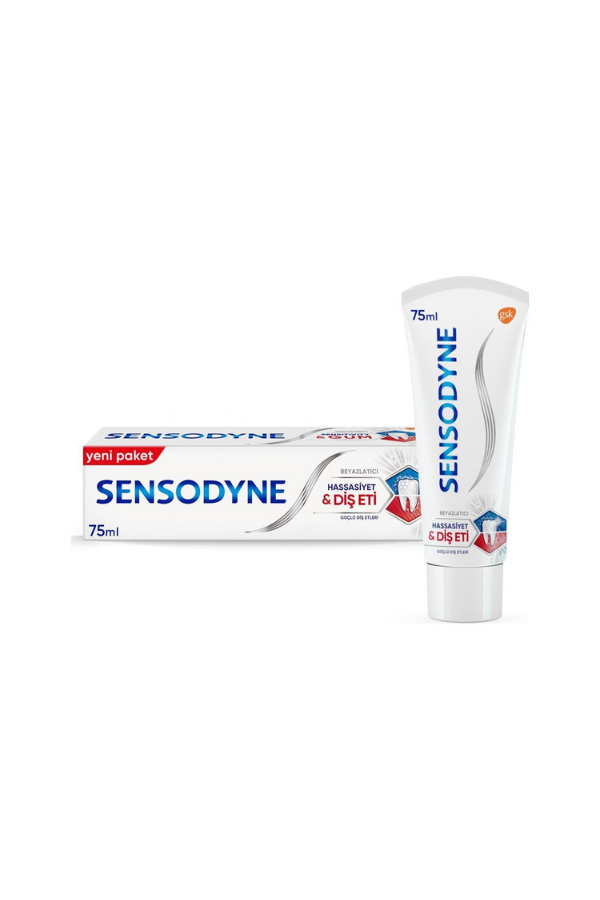 Sensodyne Diş Macunu Hassasiyet & Diş Eti Beyazlatıcı 75 ml