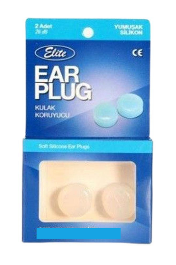 Elite Ear Plug Yumuşak Silikon Kulak Tıkacı