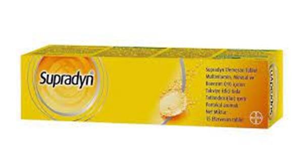 Supradyn 15 Efervesan Tablet