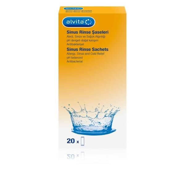 Alvita Sinus Rinse Yetişkin Sinüs Temizleme Kiti