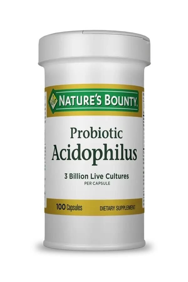 Nature's Bounty Probiotic Acidophilus 100 Kapsül