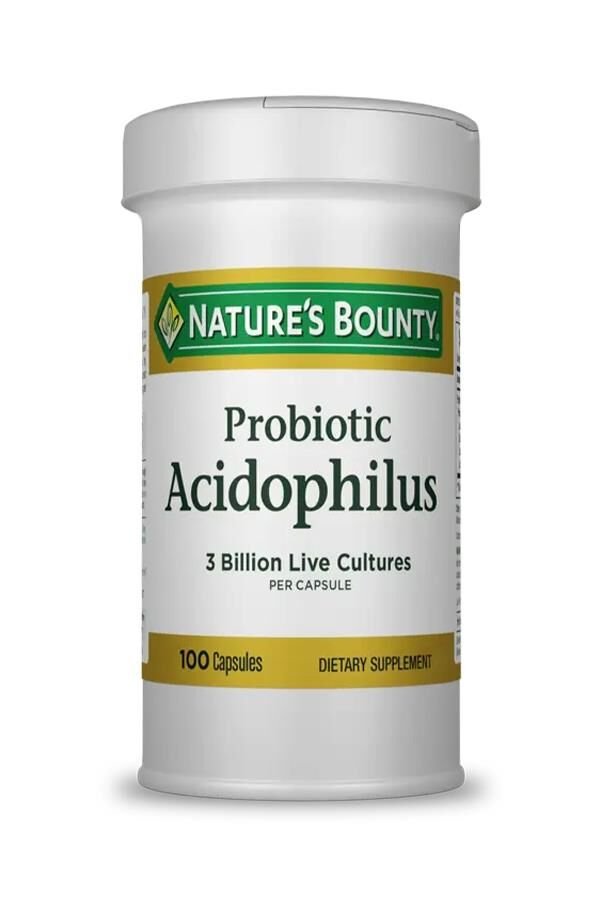 Nature's Bounty Probiotic Acidophilus 100 Kapsül