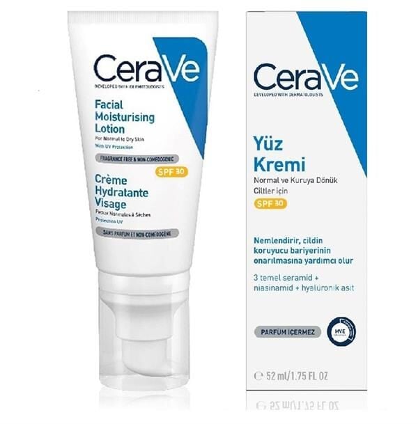 Cerave Yüz Kremi Spf30 52 ml