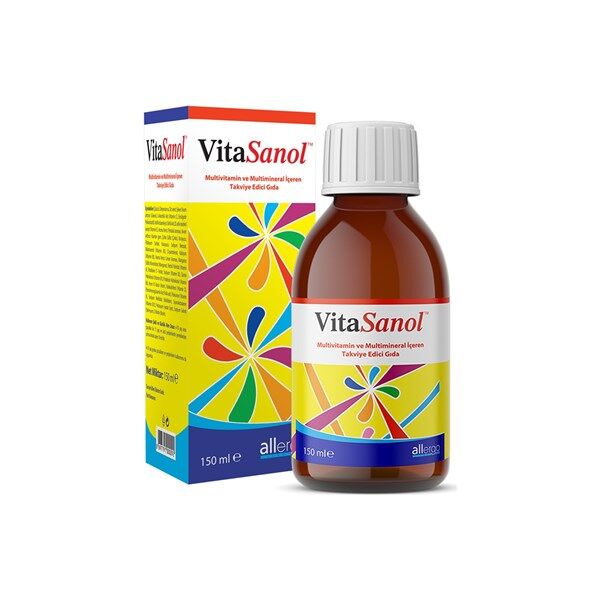 Vitasanol Multivitamin Multimineral Şurup 250 ml