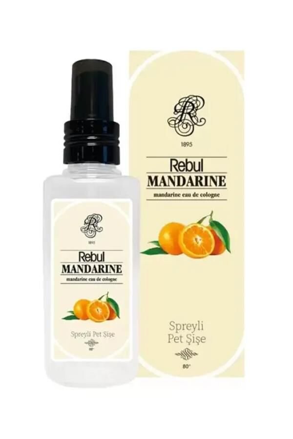 Rebul Kolonya Mandarine PVC Sprey 125 ml