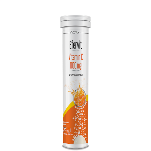 Orzax EFERVİT VİTAMİN C 1000 MG 20 EFF TABLET