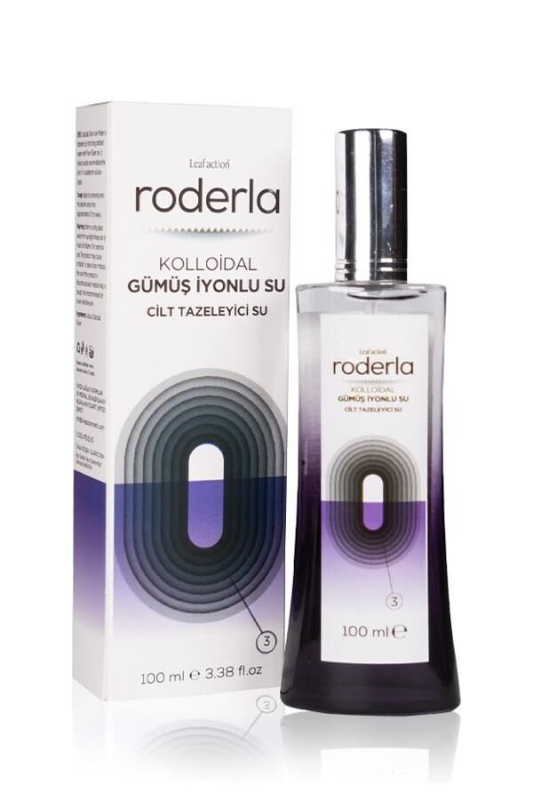 Leafaction Roderla Kolloidal Gümüş İyonlu Cilt Tazeleyici Su 100 ml-Uzun Şişe