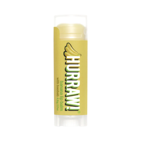 Hurraw Baobab Banana Lip Balm - Muz
