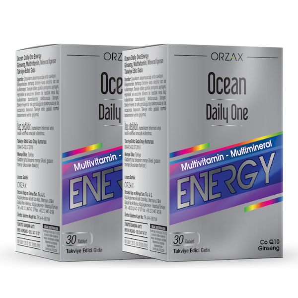 Orzax OCEAN DAİLY ONE ENERGY 1 ALANA 1 BEDAVA
