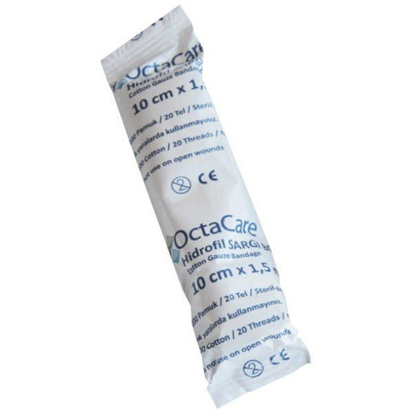 Octacare Hidrofil Sargı Bezi 10cm x 1.5m