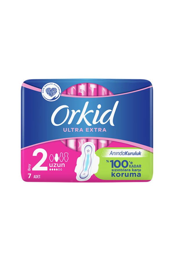Orkid Ultra Hijyenik Ped Extra Uzun 7'li