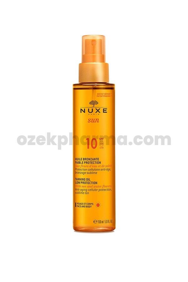 Nuxe Huile Solaire Bronzlaştırıcı Yüz ve Vücut Yağı SPF10 150 ml