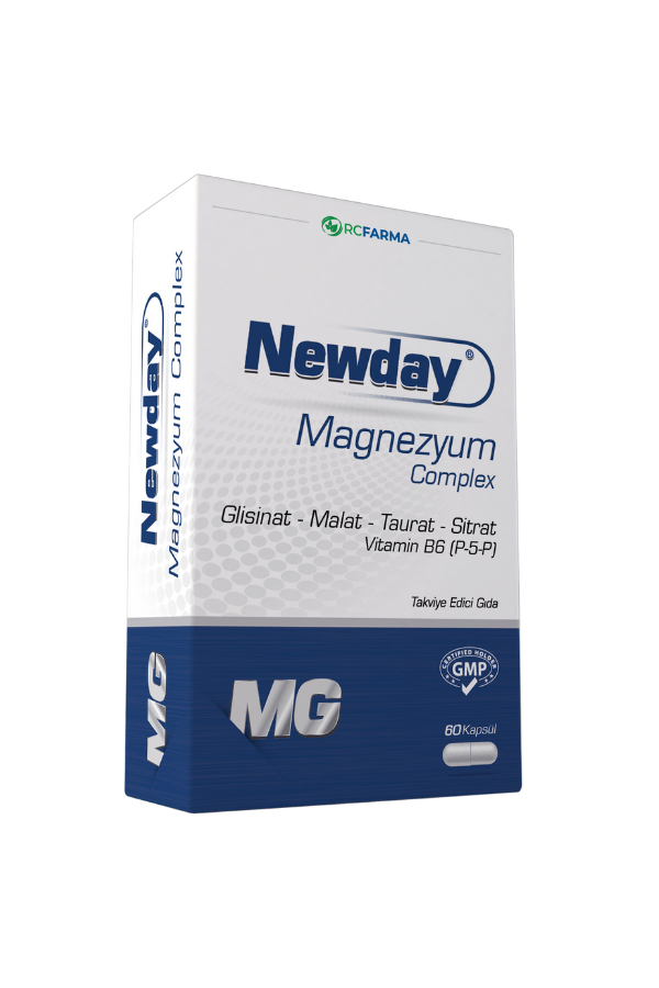 Newday Magnezyum Complex 60 Kapsül