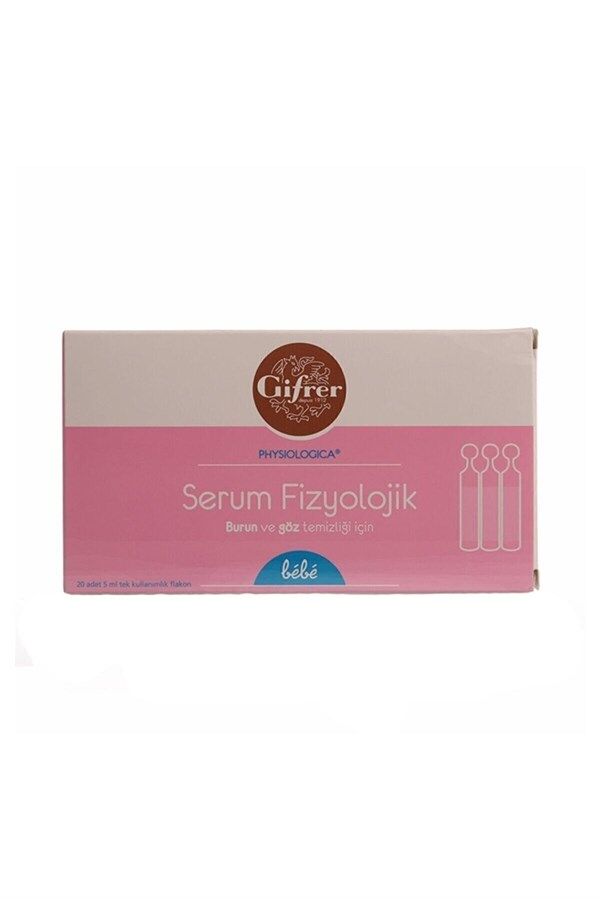 Gifrer Serum Fizyolojik 5 ml x 20 Flakon