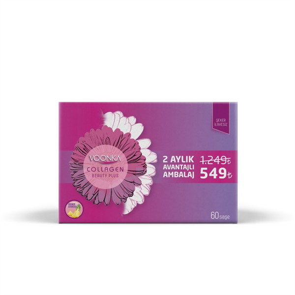 Voonka Collagen Beauty Plus 60 Saşe