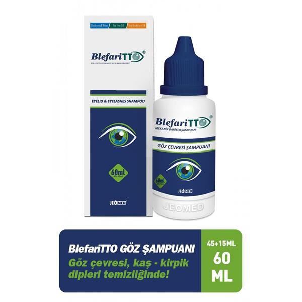 BlefariTTO Göz Çevresi Şampuanı 45 ml