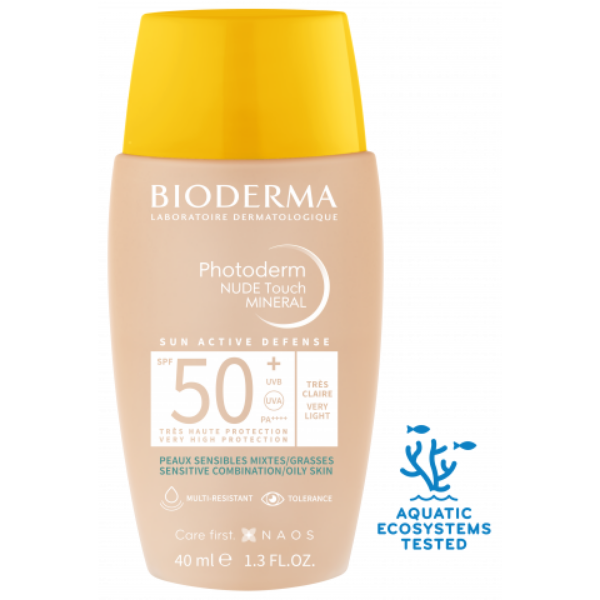 Bioderma Photoderm Nude Touch Very Light Spf50+ 40 ml