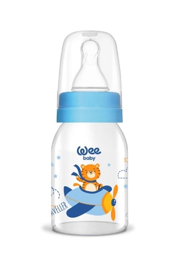 Wee Baby 877 Cam Biberon 125 ml - Mavi