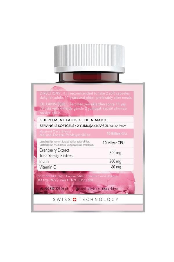 Sovital Happy Vajin 60 Softgels