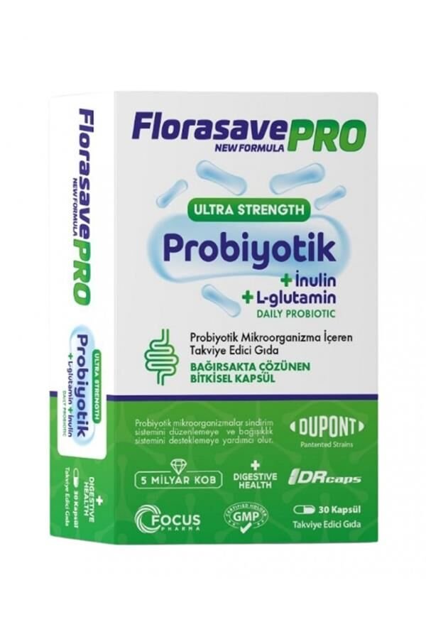 Florasavepro Probiyotik + Prebiyotik 30 Kapsül
