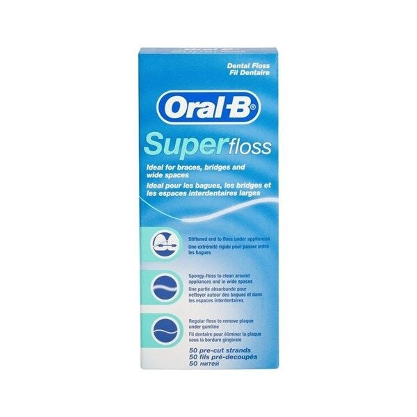 Oral-B Diş İpi Super Floss 50 Adet