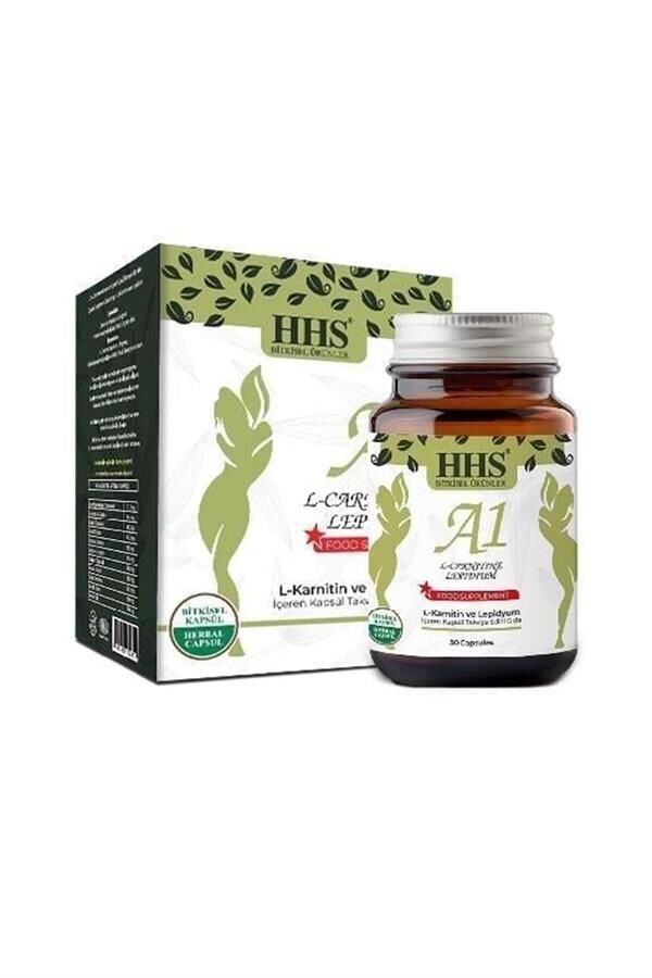 HHS New A1 L-Carnitine Lepidium Cam Şişe 30 Kapsül