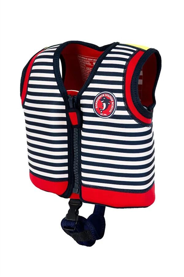 Konfidence Yüzme Yeleği Navy Stripe Large 3-6 Yaş (19-30 Kg)