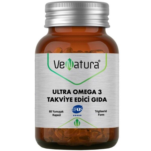 Venatura Ultra Omega 3 60 Yumuşak Kapsül