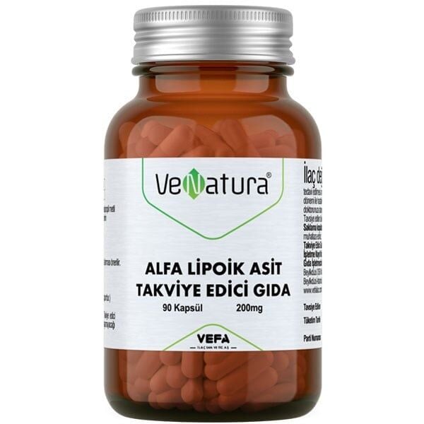 Venatura Alfa Lipoik Asit 90 Kapsül Gıda Takviyesi